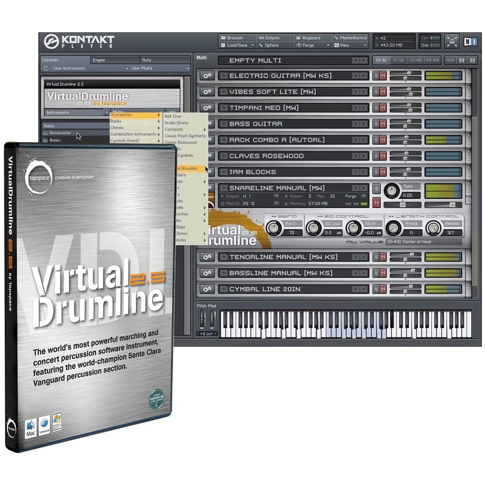tapspace virtual drumline